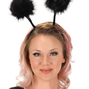 Bendable Bug Pom Antennae Costume Headband