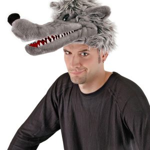 Big Bad Wolf Plush Costume Hat