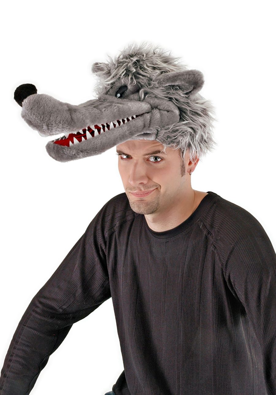 Big Bad Wolf Plush Costume Hat