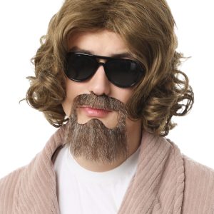 Big Lebowski Adult The Dude Wig and Beard Kit
