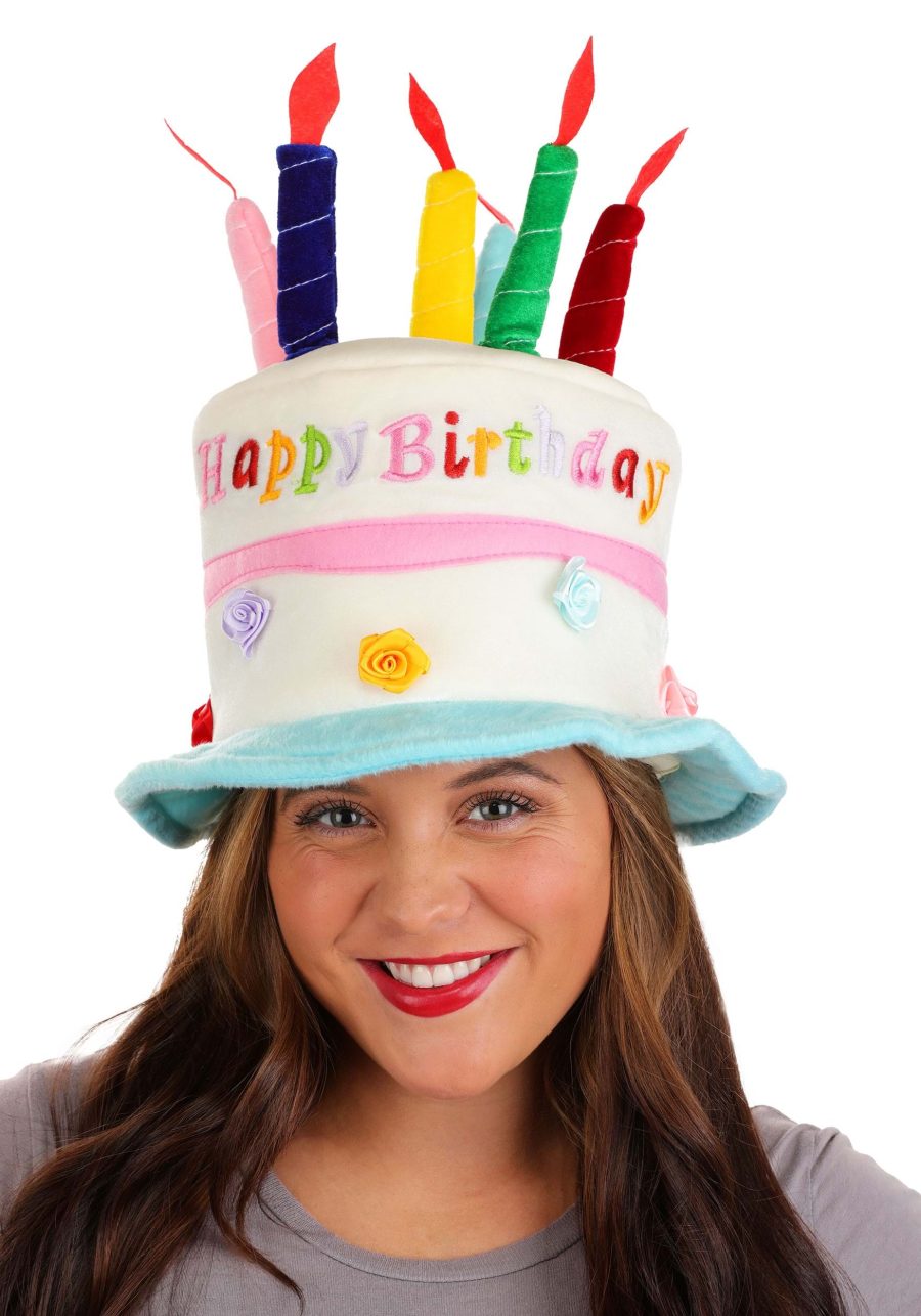 Birthday Cake Plush Hat