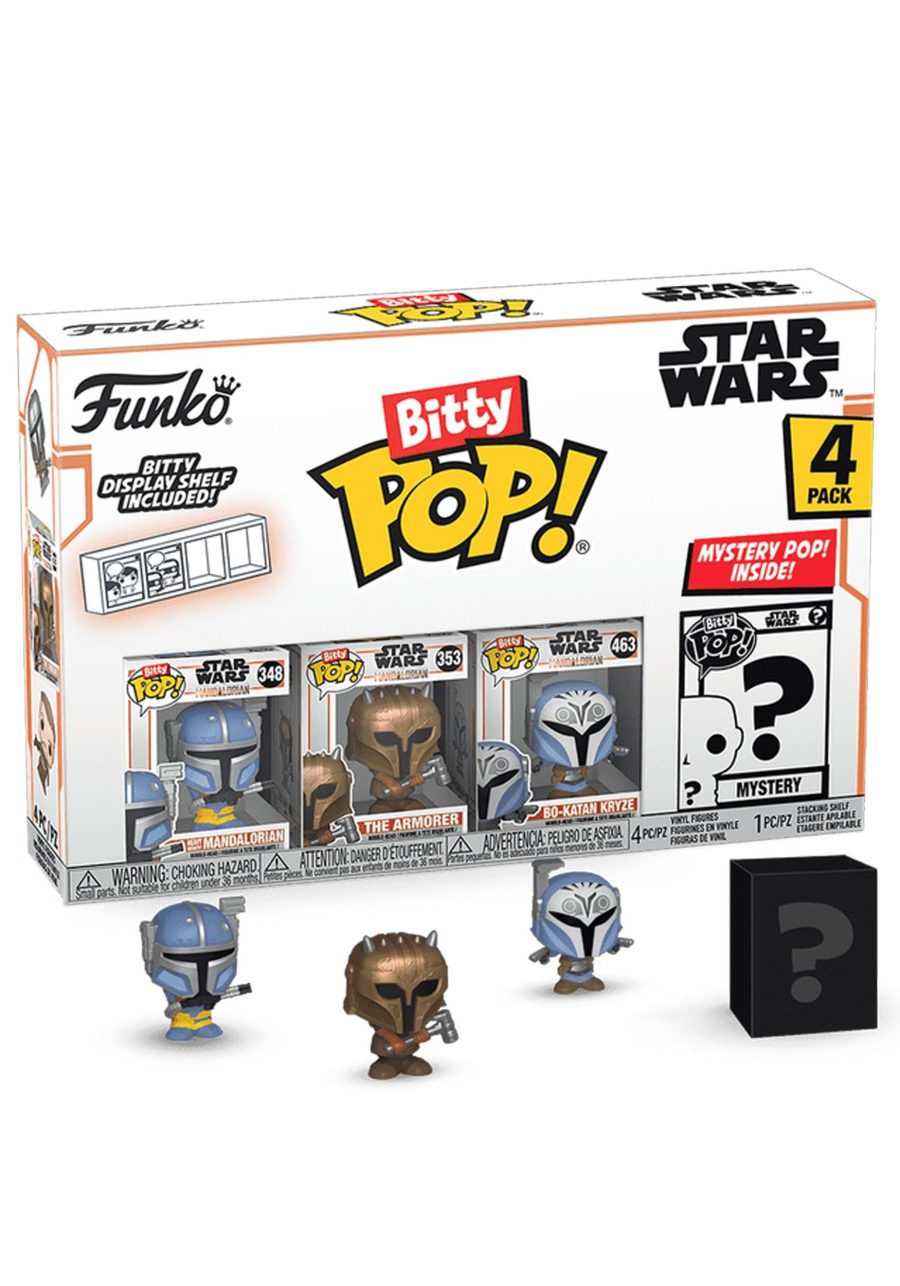 Bitty POP! Star Wars - Heavy Mandalorian 4 Pack