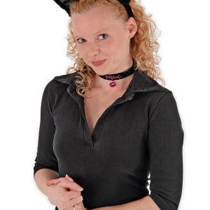 Black Cat Ears Headband Collar & Tail Kit