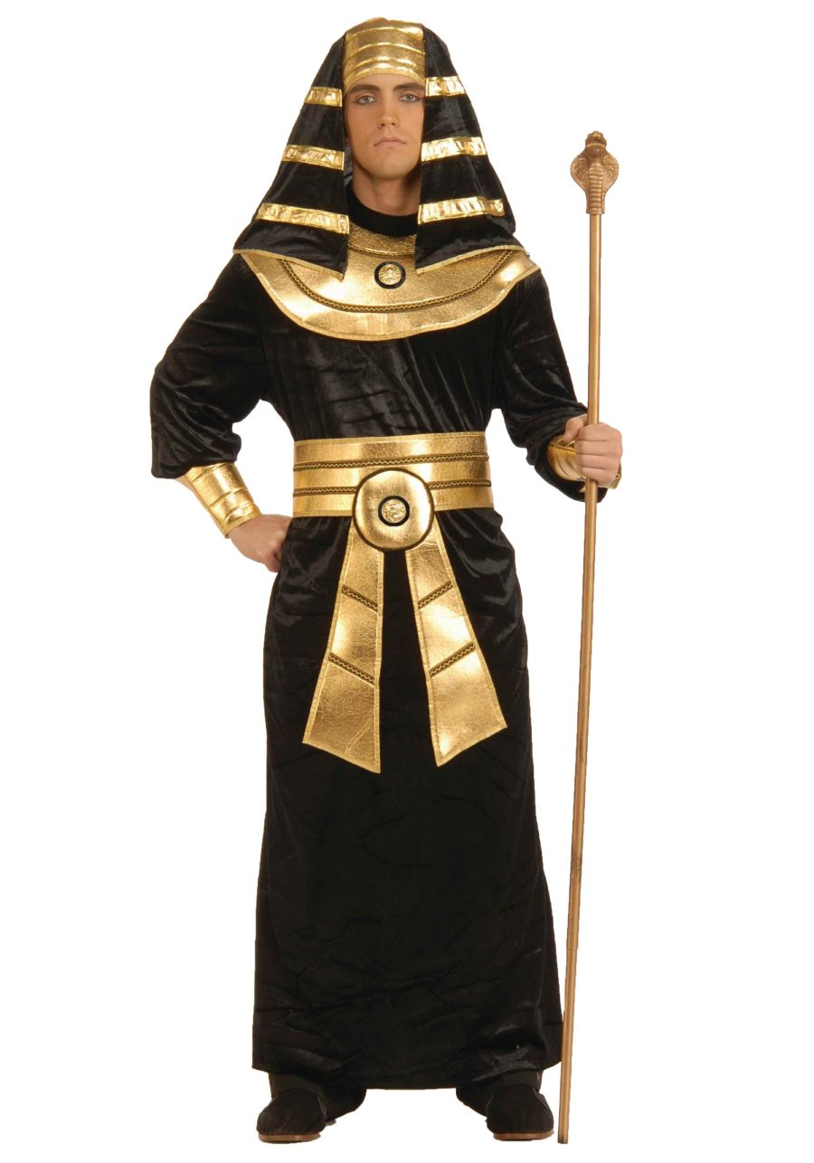 Black Pharaoh Costume for Adults