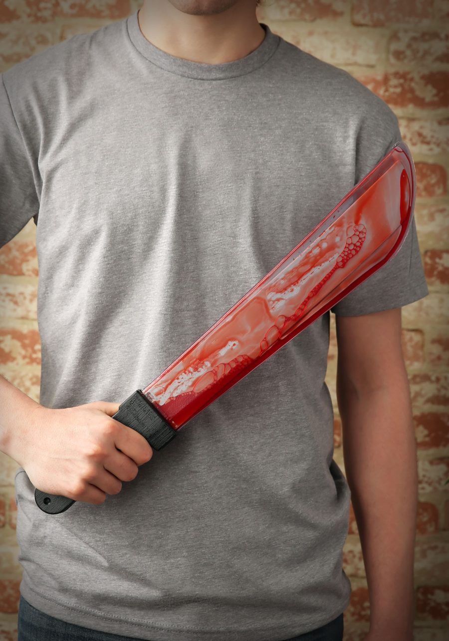 Bleeding Machete Knife