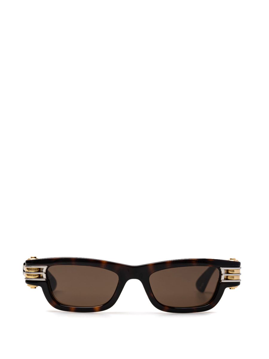 Bolt Square Sunglasses Bottega Veneta