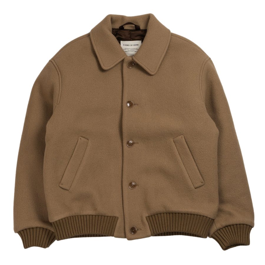 Bombon Bomber Jacket in Beige