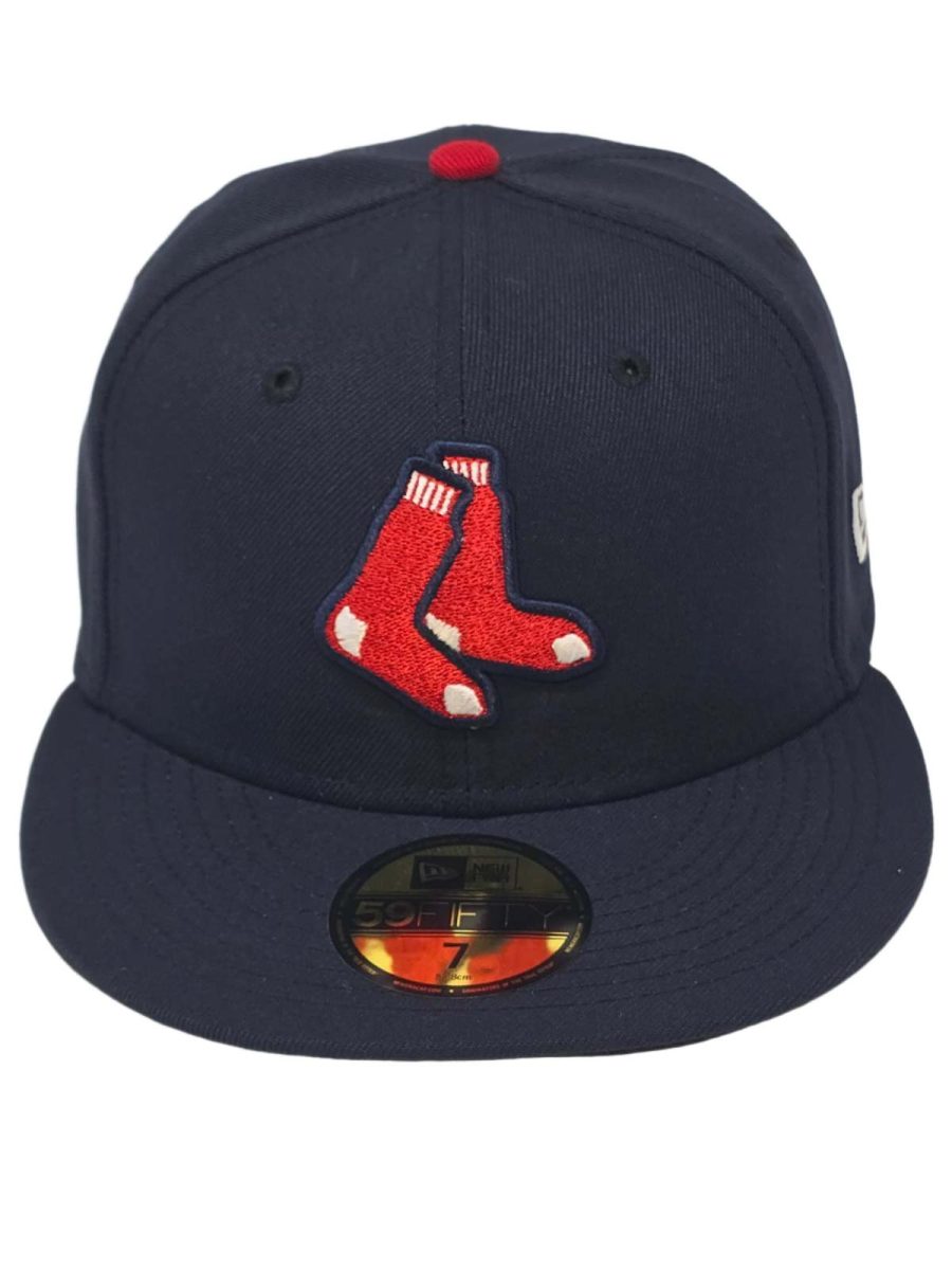 Boston Red Socks New Era 59FIFTY Fitted Hat - Navy