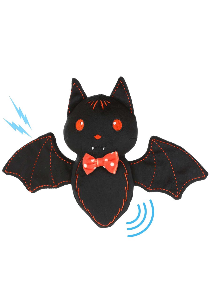 Bowtie Bat Squeaky Pet Toy