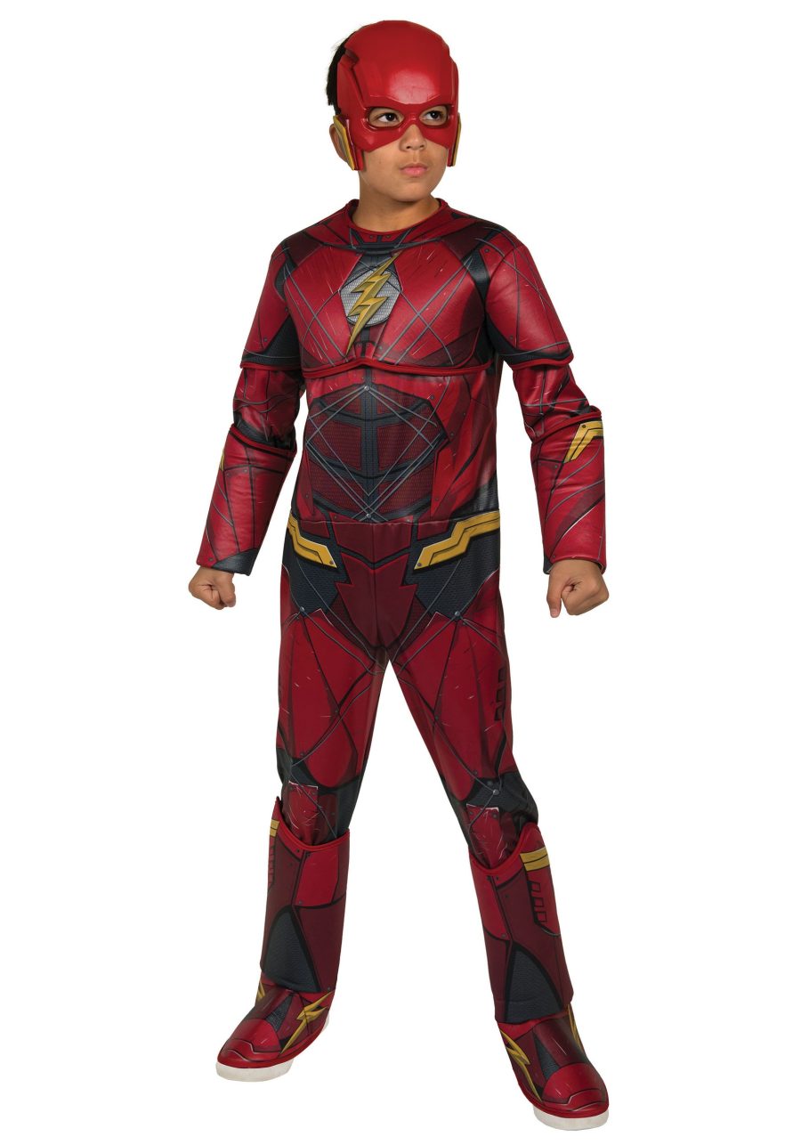 Boys Justice League Deluxe Flash Costume