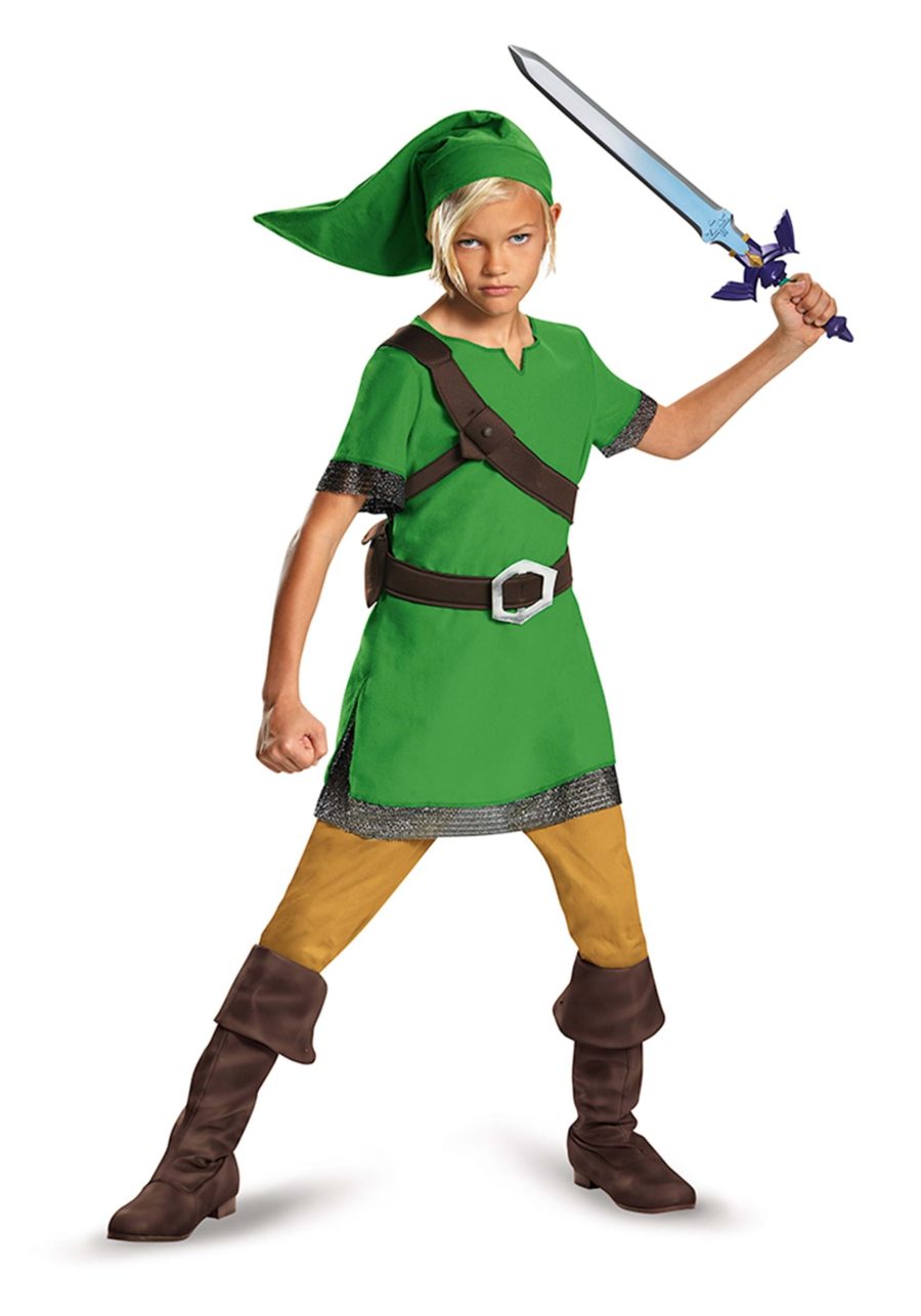 Boy's Legend of Zelda Classic Link Costume