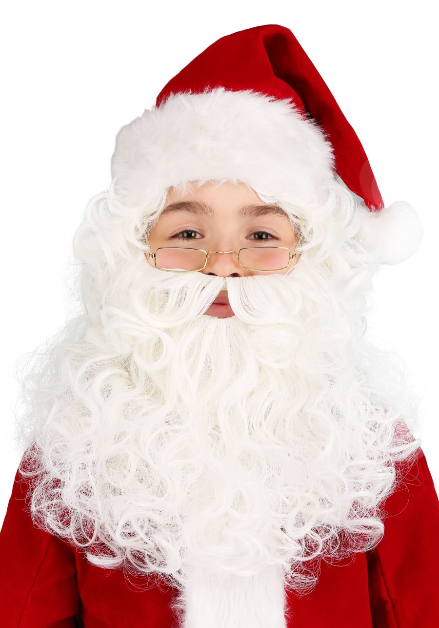 Boy's Santa Wig and Beard Costume Accessory