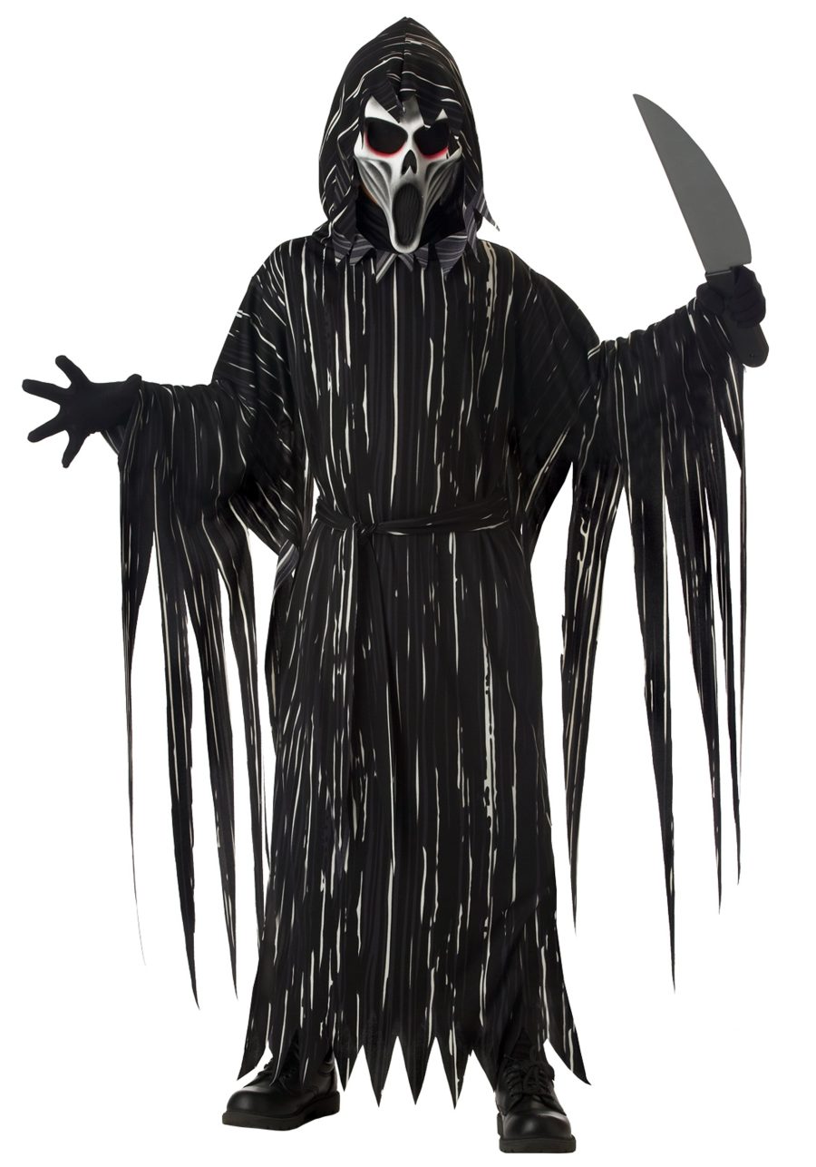 Boys Screaming Horror Costume