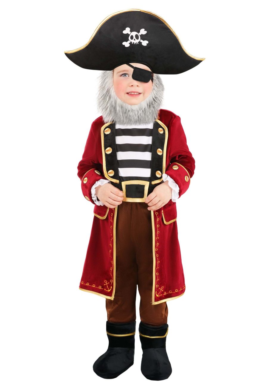 Boy's Toddler Captain Cutie Pirate Costume