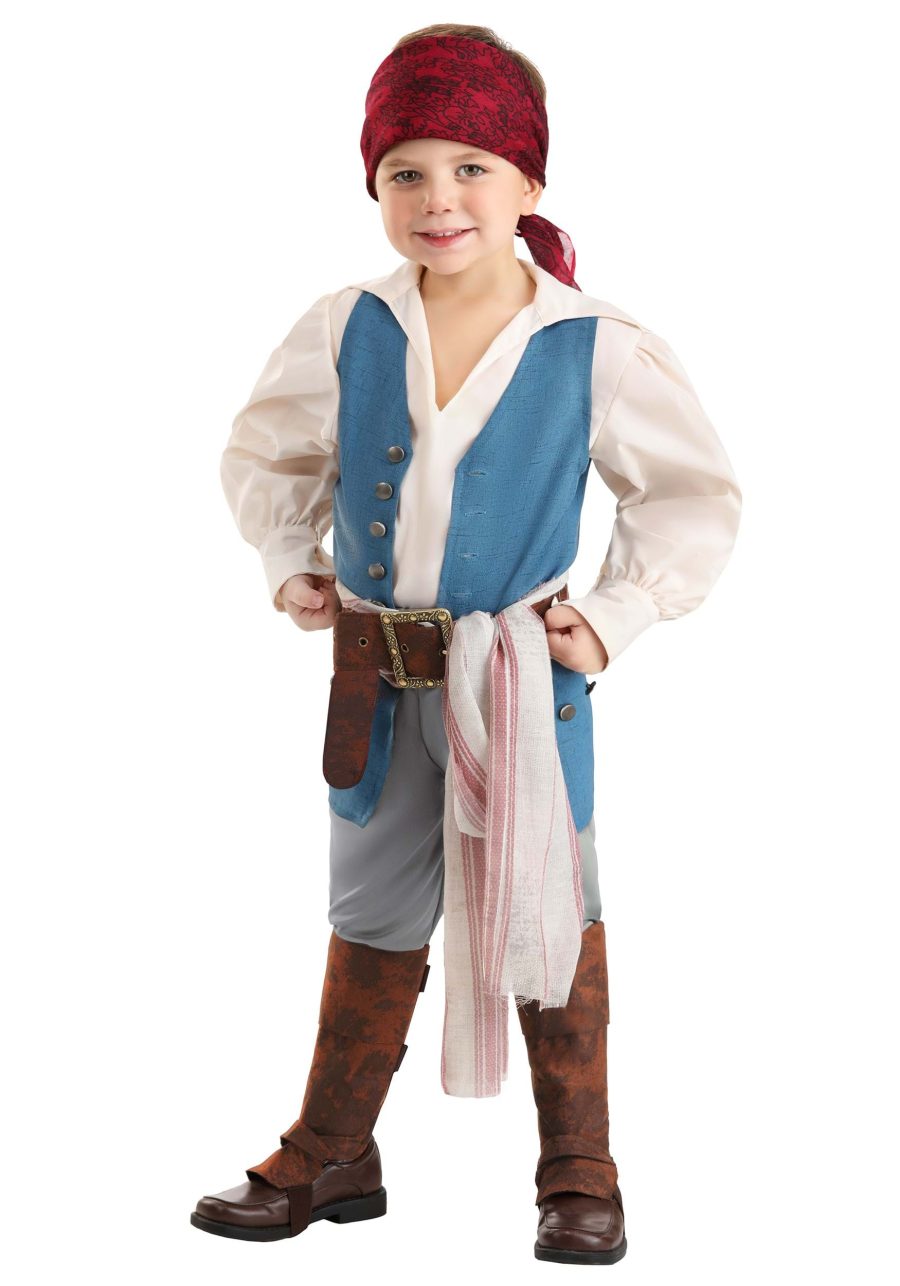 Boy's Toddler Captain Jack Sparrow Costume