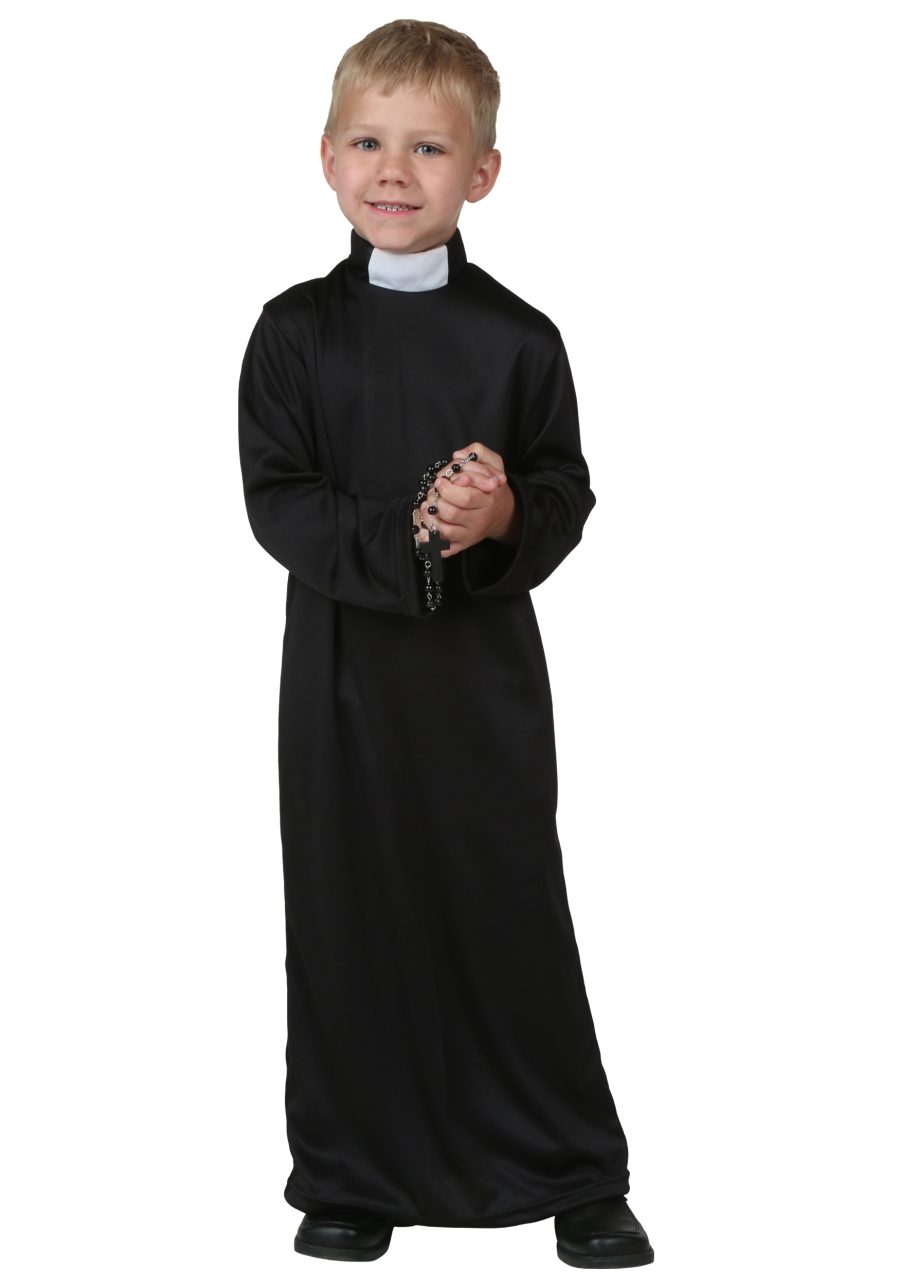 Boy's Toddler Priest Costume