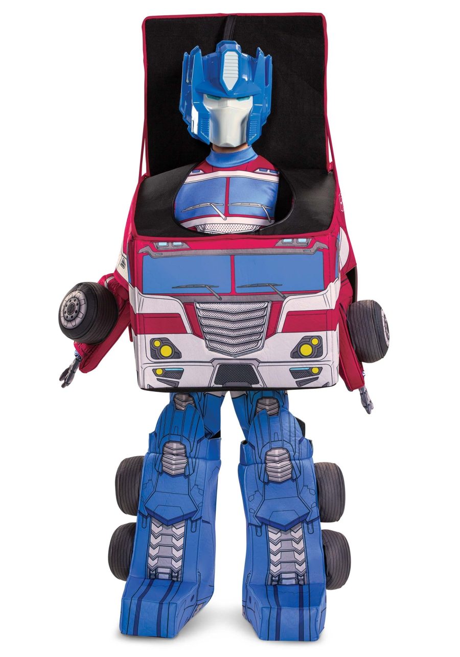 Boy's Transformers Converting Optimus Prime Costume