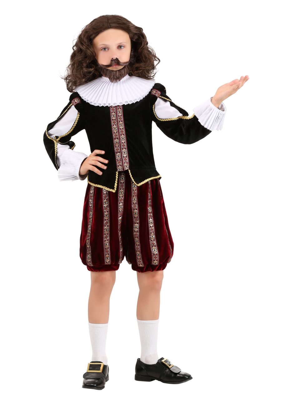 Boy's William Shakespeare Costume