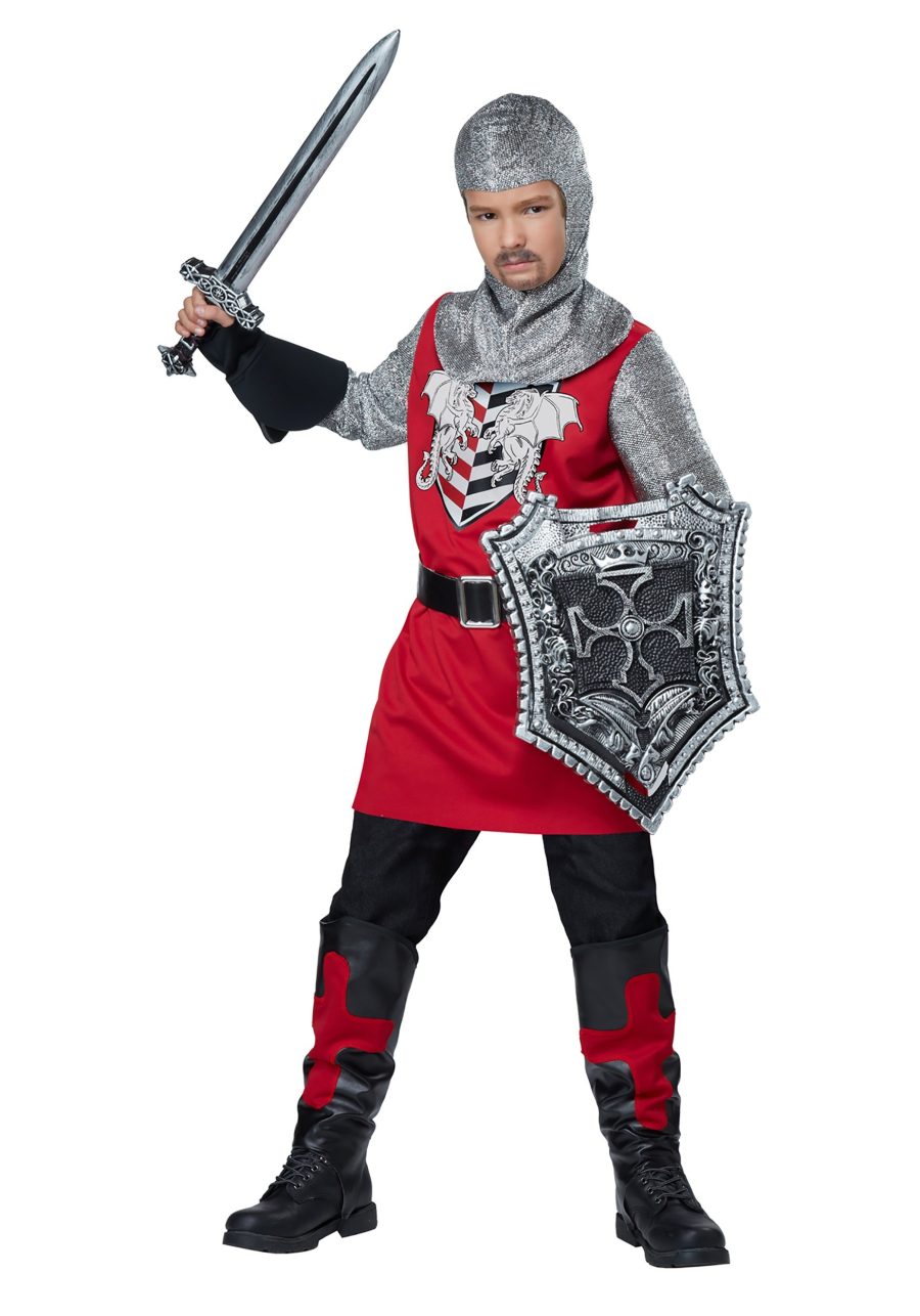 Brave Knight Costume for Boys