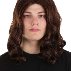 Brown Tarzan Wig for Adults