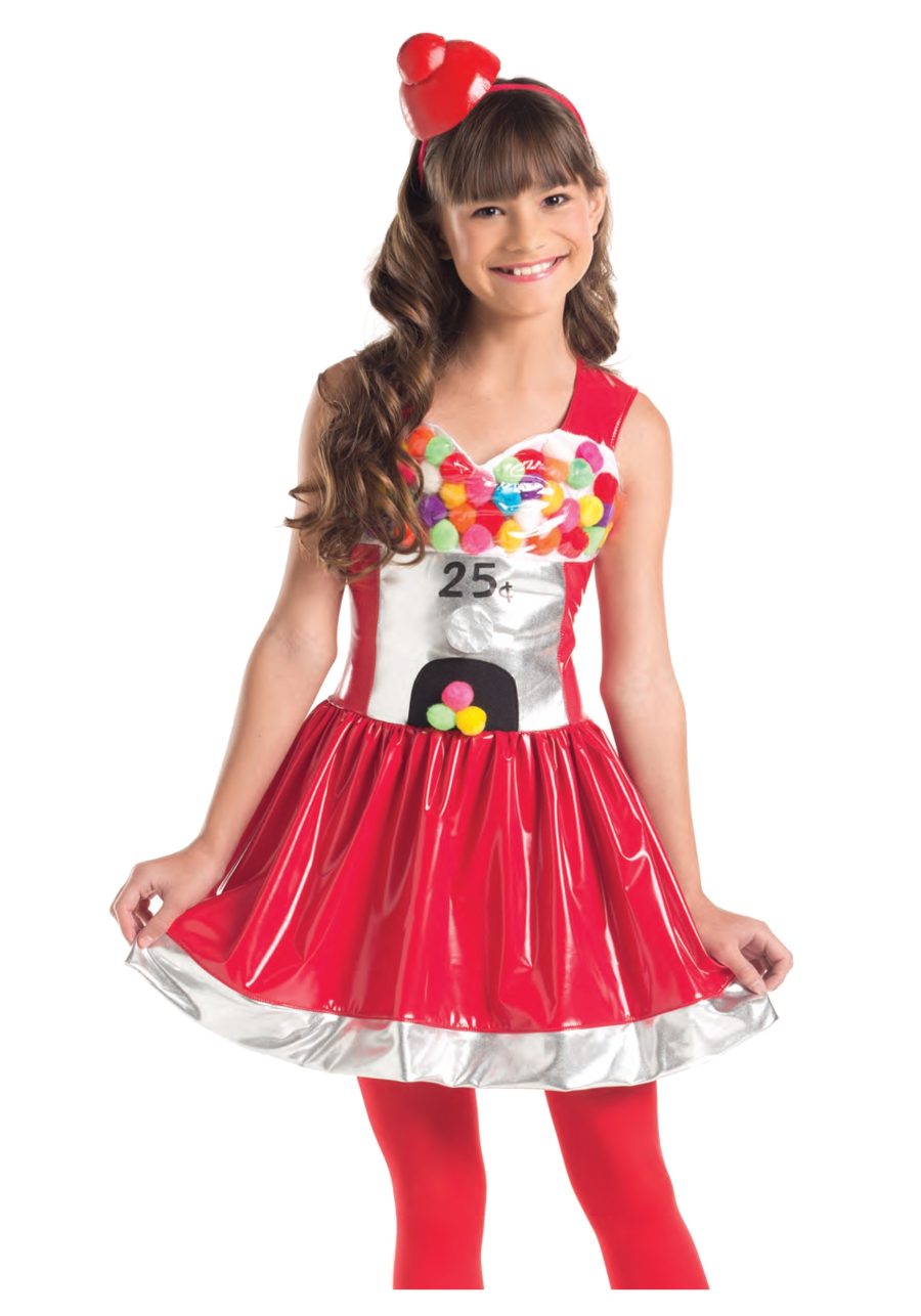 Bubblegum Cutie Costume For Kid's