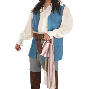 Captain Jack Sparrow Plus Size Men's Costume