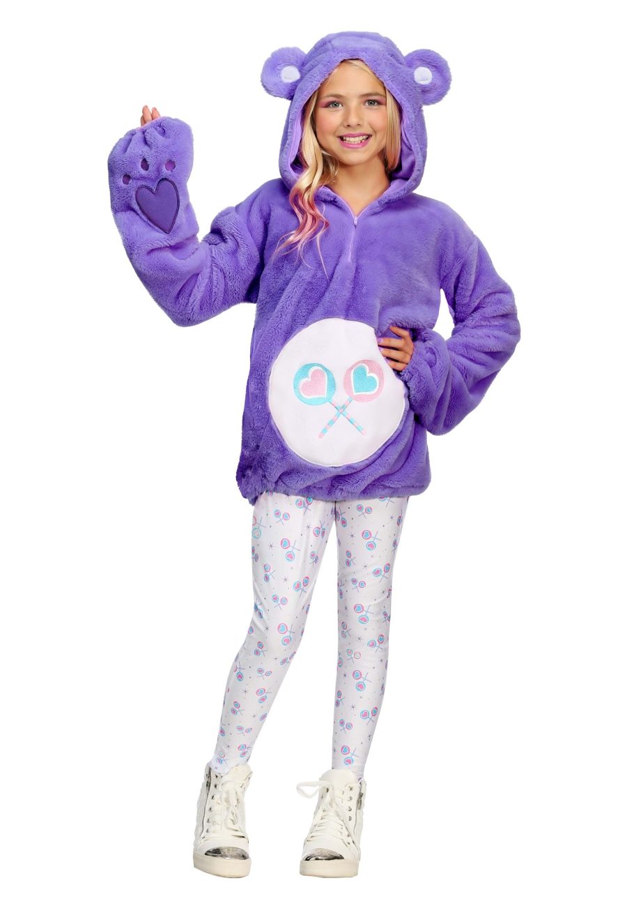 Care Bears Deluxe Tween Share Bear Hoodie Costume