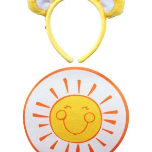 Care Bears Funshine Bear Ears & Patch Costume Kit