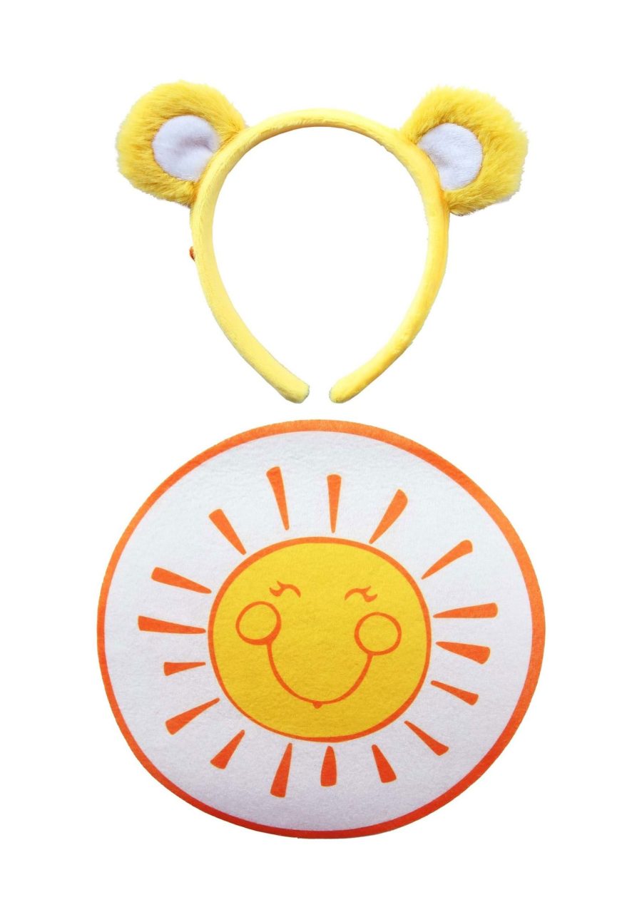 Care Bears Funshine Bear Ears & Patch Costume Kit