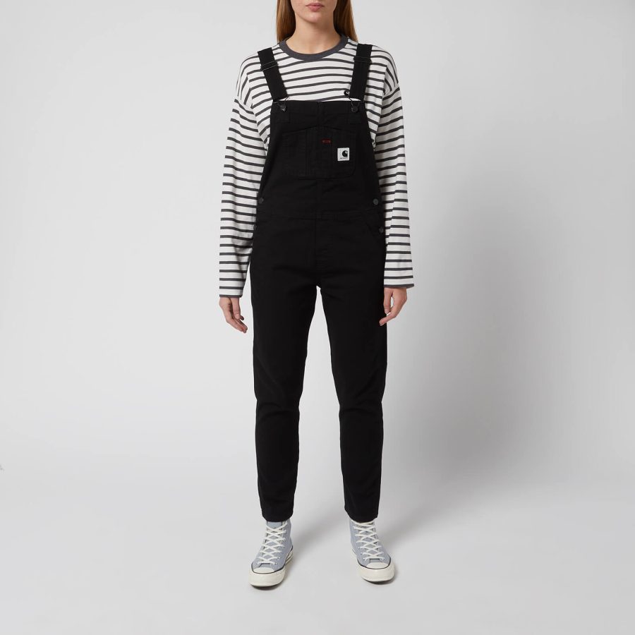 Carhartt WIP Women's Bib Overall - Black - XS