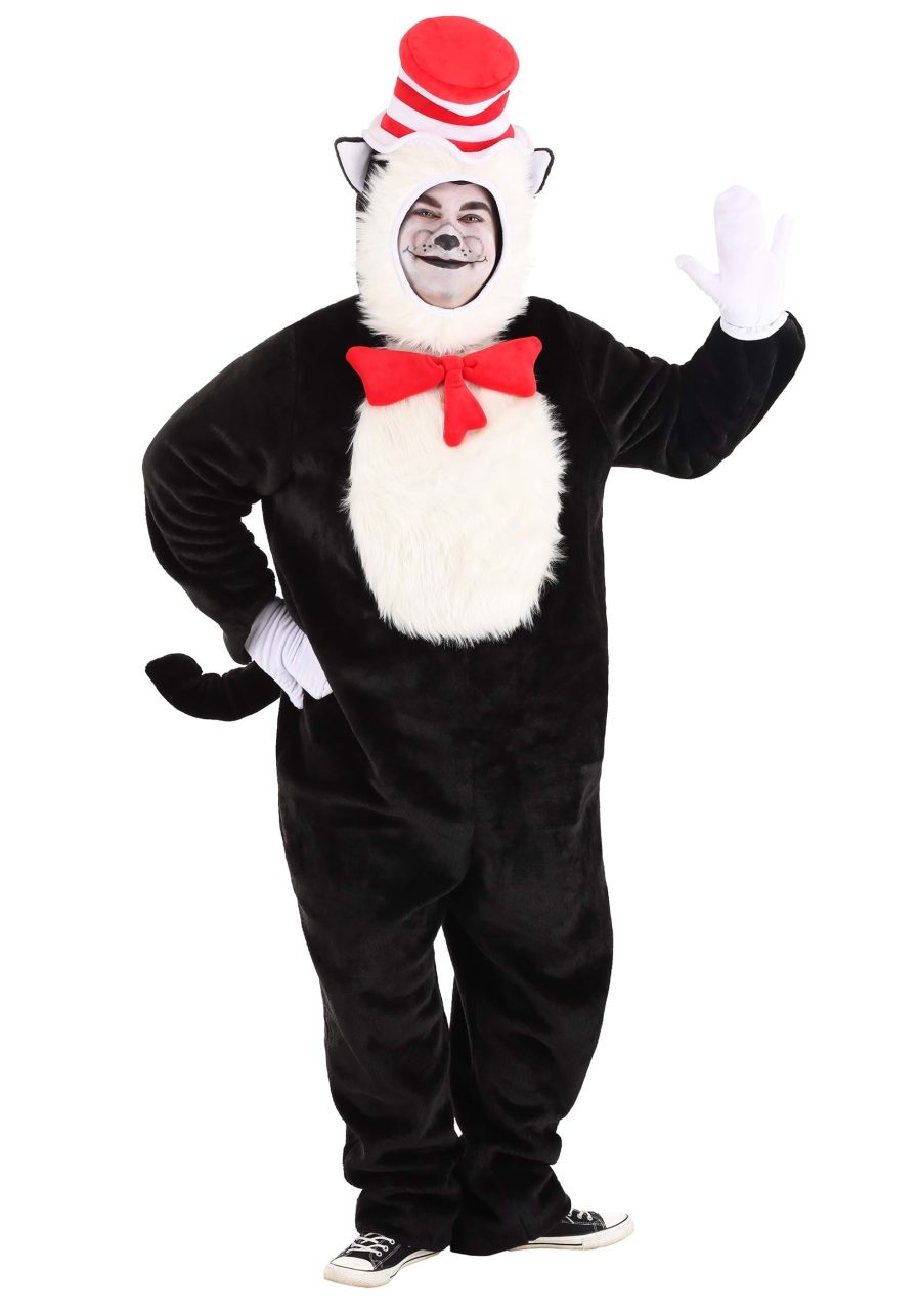 Cat in the Hat Adult Plus Size Premium Costume