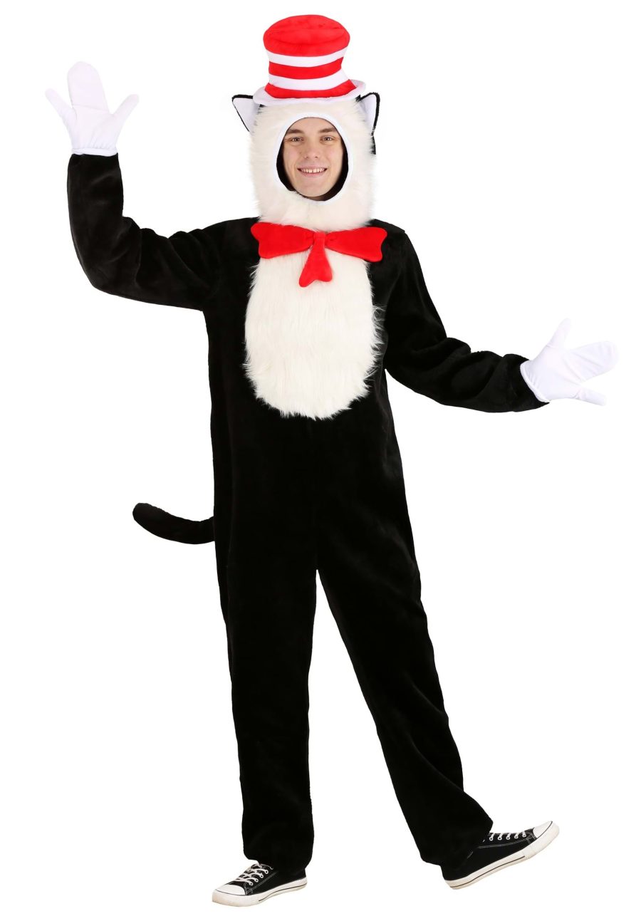 Cat in the Hat Adult Premium Costume