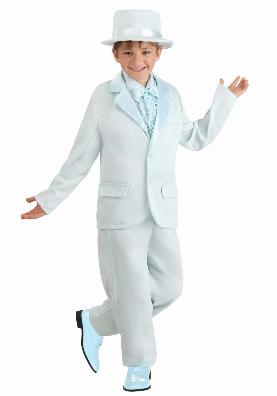 Child Blue Tuxedo Costume