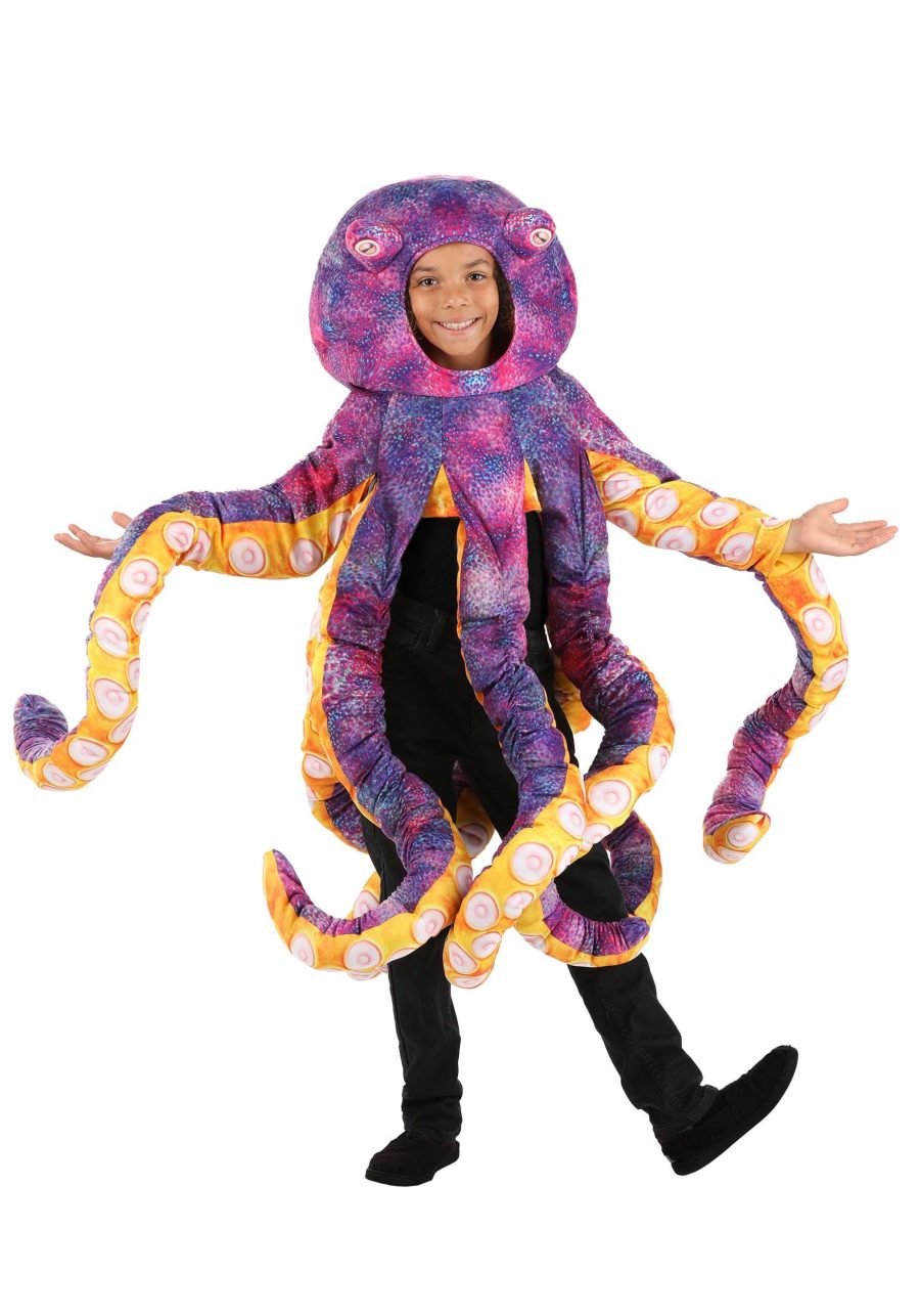 Child Purple Octopus Costume