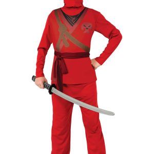 Child Red Ninja Costume
