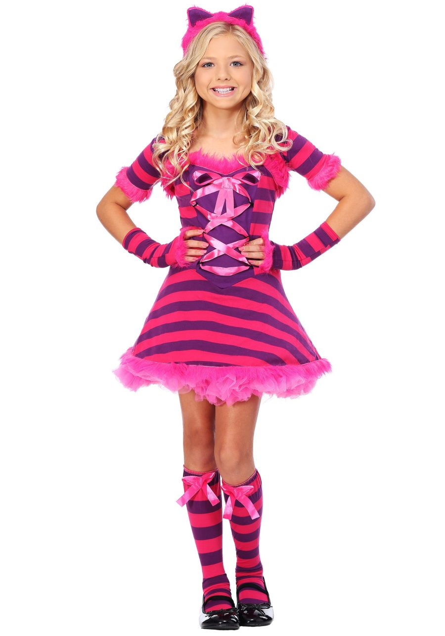 Child Sassy Wonderland Cat Costume