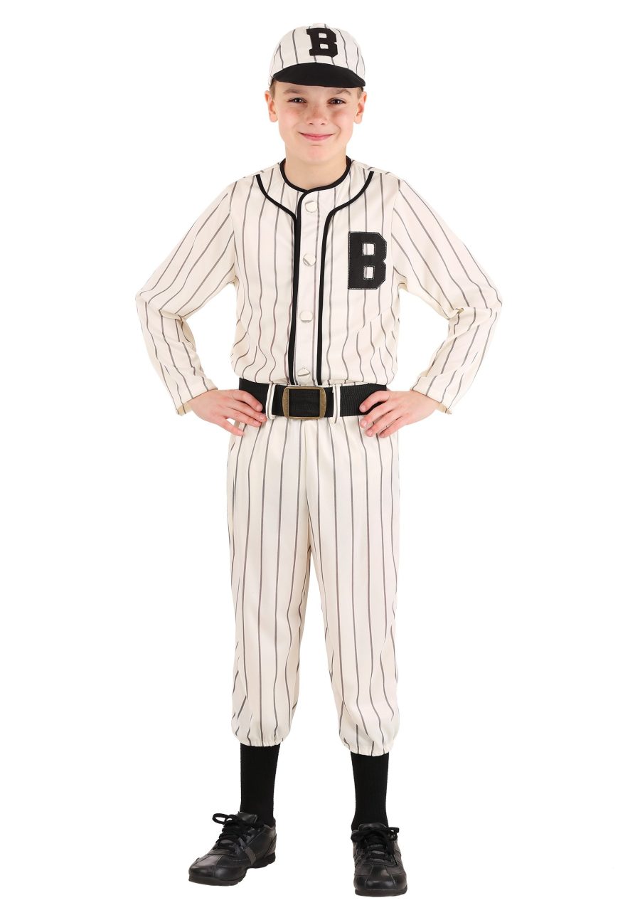 Child Vintage Baseball Costume