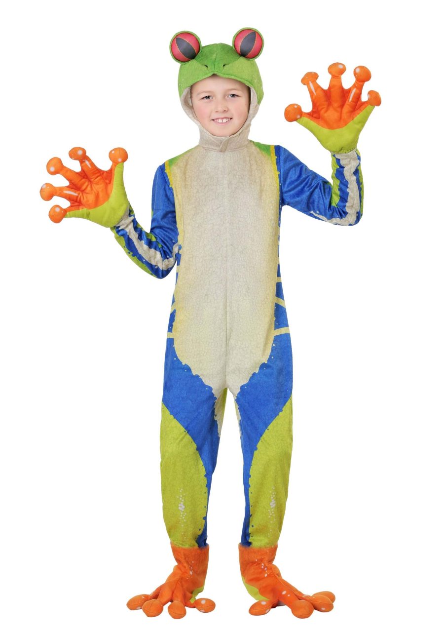 Child's Realistic Tree Frog Costume