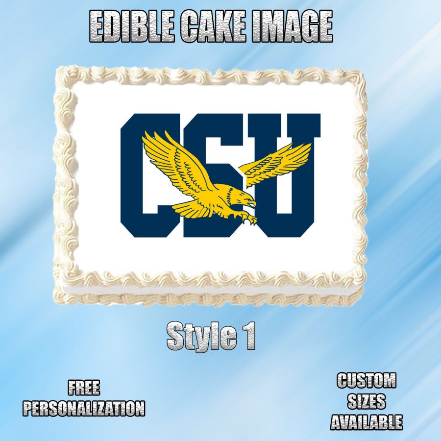 Choppin State Edible Image Topper Cupcake Frosting 1/4 Sheet 8.5 x 11"