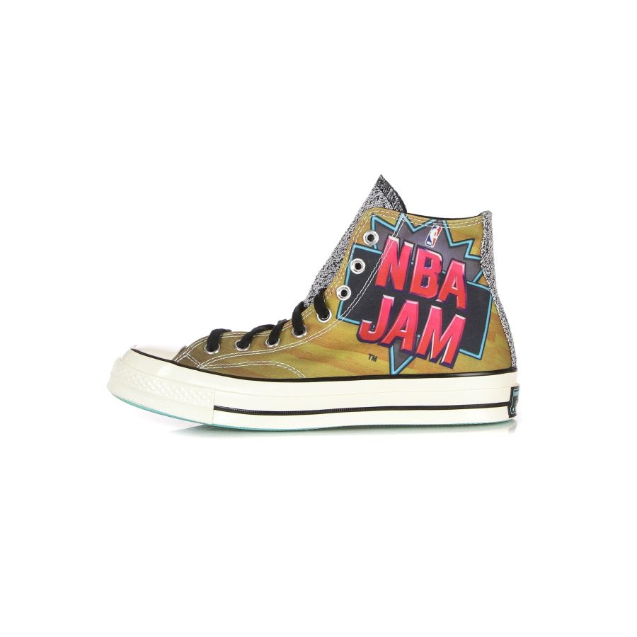 Chuck 70 Nba Jam Men's Basketball Shoe Brown/solar Red/electric Aqua