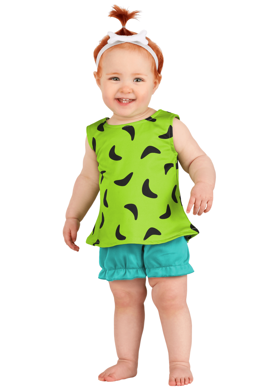 Classic Flintstones Pebbles Infant Costume