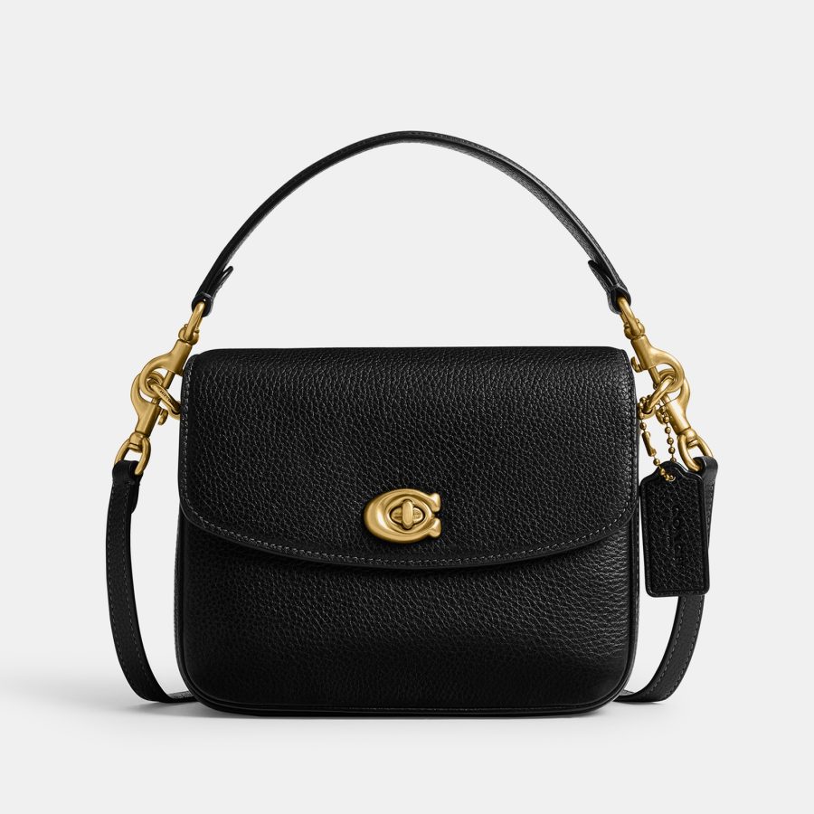 Coach Cassie 19 Pebble-Grain Leather Crossbody Bag