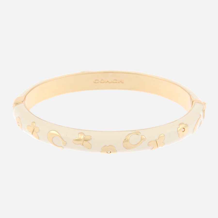 Coach Gold-Plated Chubby Bangle