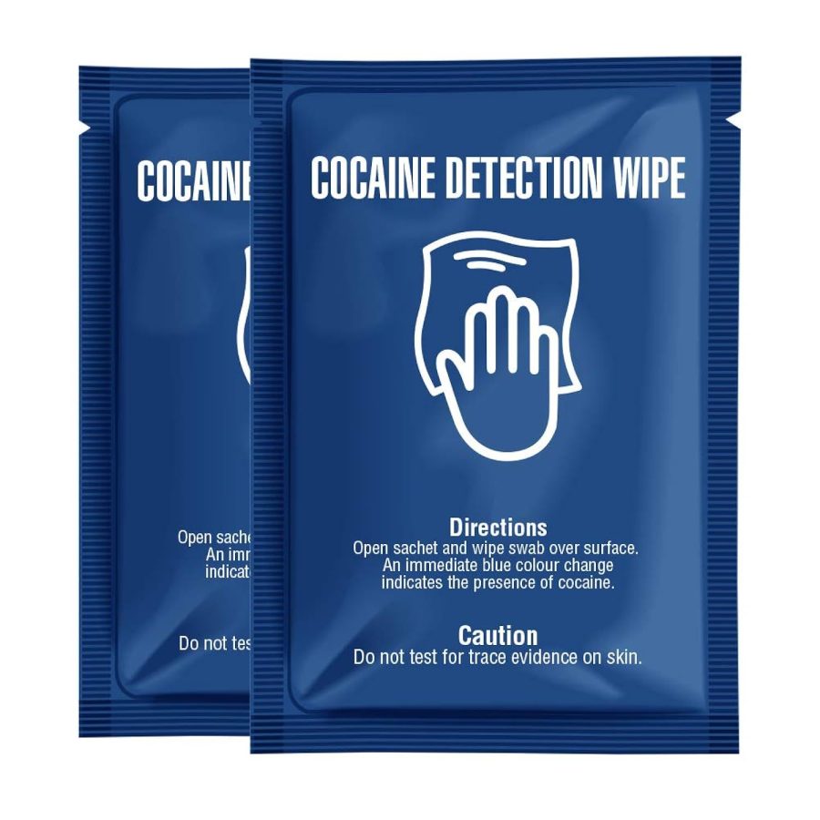 Cocaine Detection Wipes Pack Of Sachets - Detect The Presumptive Presence Of Coc