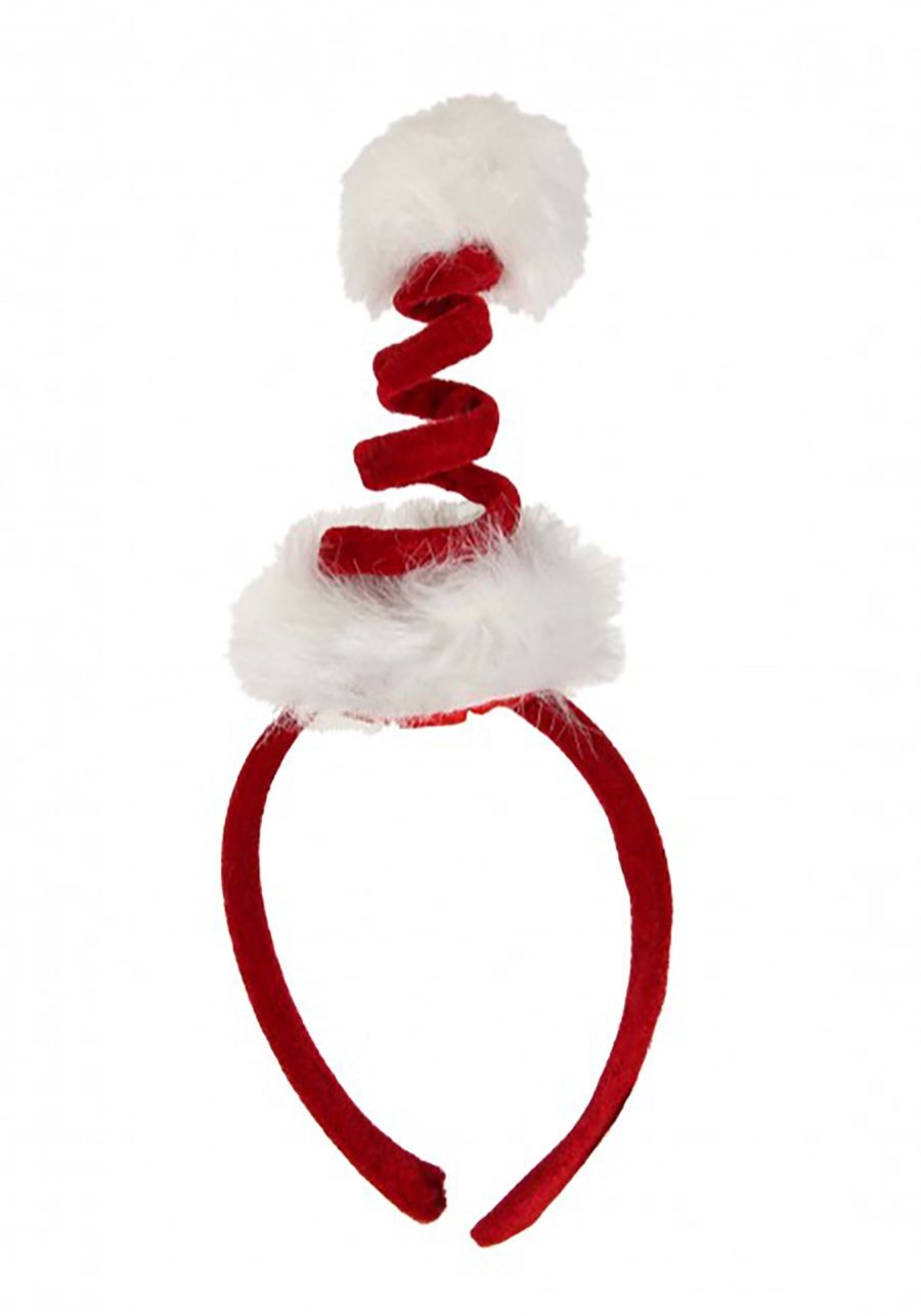 Cocktail Springy Santa Costume Headband