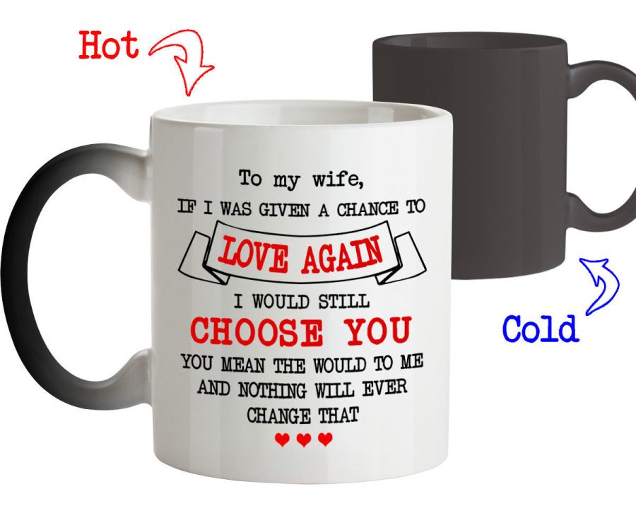 Coffee Mug Love Anniversary Gift for Wife Love again I would still Choose you