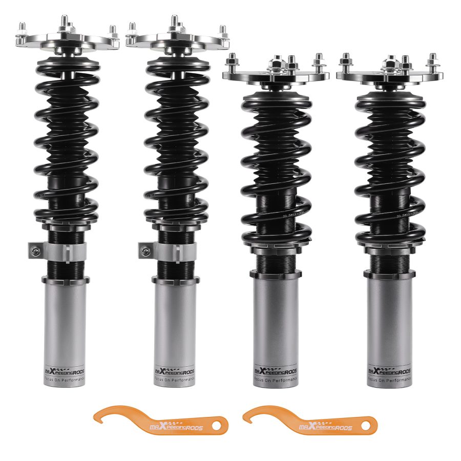 Compatible for Buick 97 - 09 Adjustable Height Shock Absorber Grey Tuning Coilover Kits lowering kit