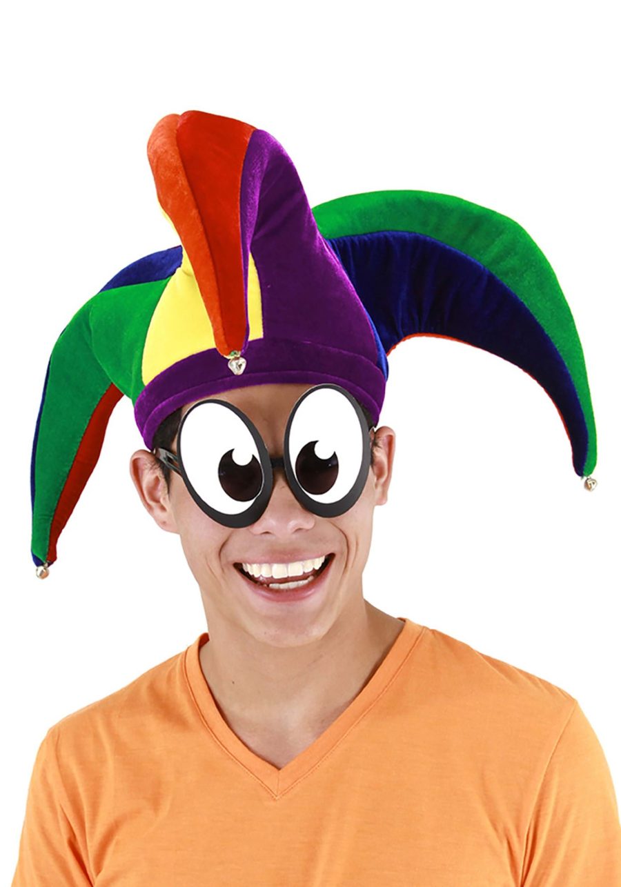 Court Jester Multicolor Soft Costume Hat