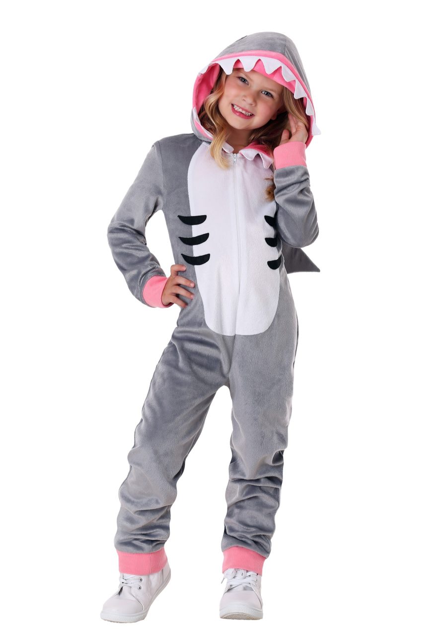 Cozy Shark Costume for Girls