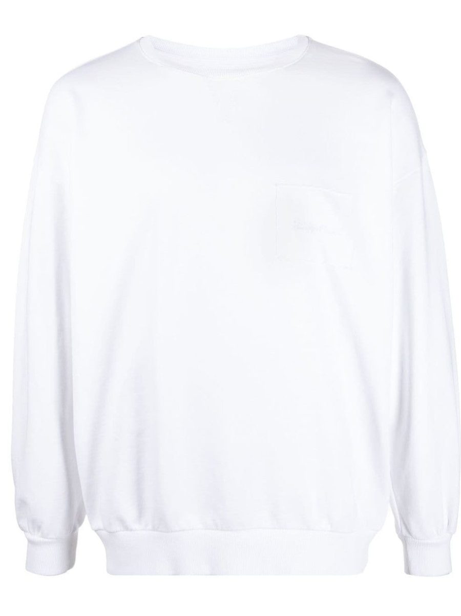 Crewneck sweatshirt in cotton